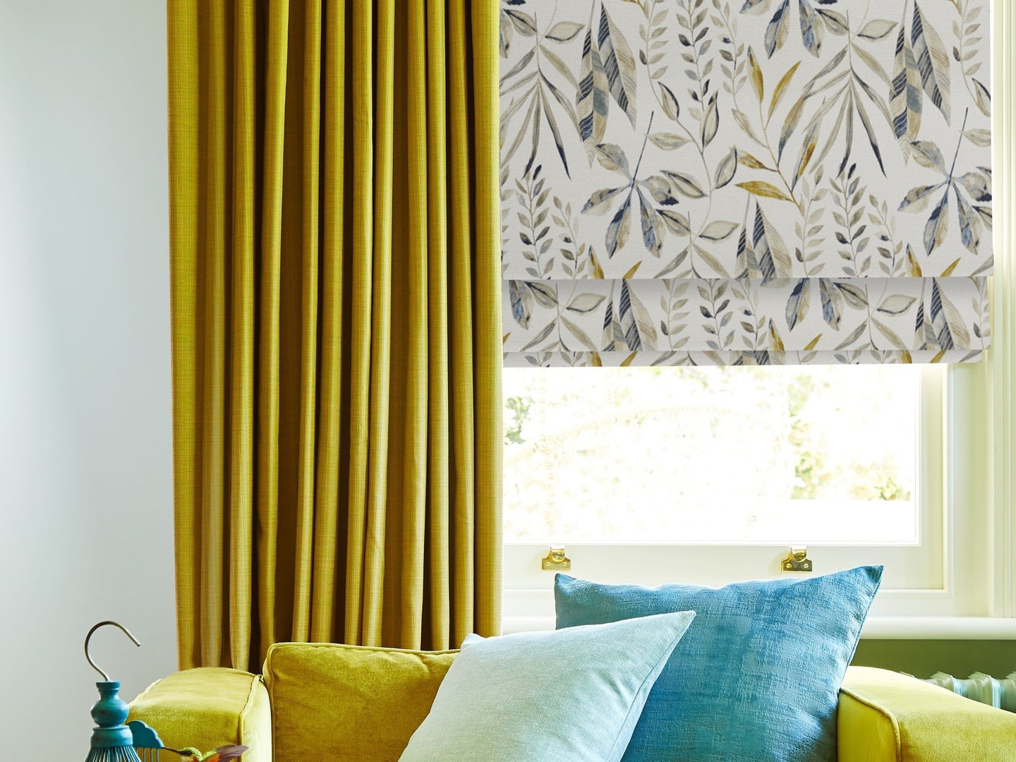 Handmade curtains and blinds by Downtown Sewing Hub in Knysna
